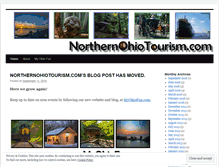 Tablet Screenshot of northernohiotourism.wordpress.com