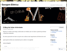 Tablet Screenshot of garagemeletrica.wordpress.com