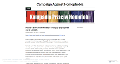 Desktop Screenshot of kampania.wordpress.com