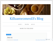 Tablet Screenshot of killuameomeo13.wordpress.com