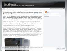 Tablet Screenshot of howtocomputers.wordpress.com