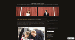 Desktop Screenshot of calebnkristina.wordpress.com