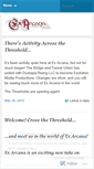 Mobile Screenshot of exarcana.wordpress.com
