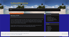 Desktop Screenshot of fruittytuttifriendship.wordpress.com