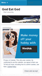 Mobile Screenshot of g0deatg0d.wordpress.com