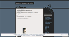 Desktop Screenshot of blogpetitgraffiti.wordpress.com