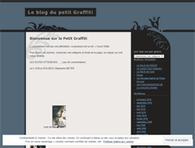 Tablet Screenshot of blogpetitgraffiti.wordpress.com