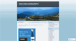 Desktop Screenshot of cclmissions.wordpress.com