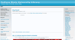 Desktop Screenshot of isulibrary.wordpress.com