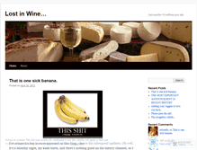 Tablet Screenshot of cpoppslostinwine.wordpress.com
