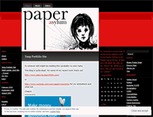 Tablet Screenshot of paperasylum.wordpress.com
