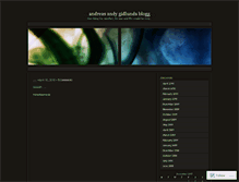 Tablet Screenshot of andreasgidlund.wordpress.com