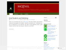 Tablet Screenshot of mqphil.wordpress.com
