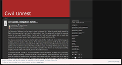Desktop Screenshot of elicivilunrest.wordpress.com
