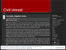 Tablet Screenshot of elicivilunrest.wordpress.com