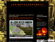 Tablet Screenshot of antidev.wordpress.com