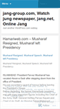 Mobile Screenshot of jangmultimedia.wordpress.com