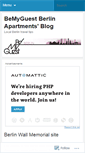 Mobile Screenshot of bemyguestberlinapartments.wordpress.com