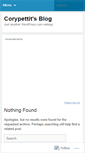 Mobile Screenshot of corypettit.wordpress.com