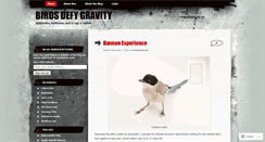 Desktop Screenshot of birdsdefygravity.wordpress.com