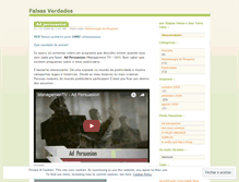 Tablet Screenshot of falsasverdades.wordpress.com