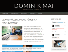 Tablet Screenshot of dominikmai.wordpress.com