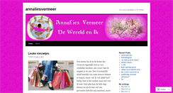 Desktop Screenshot of annaliesvermeer.wordpress.com