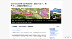 Desktop Screenshot of braccagni.wordpress.com