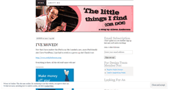 Desktop Screenshot of littlethingsifind.wordpress.com