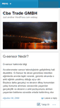 Mobile Screenshot of cbatrade.wordpress.com