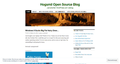 Desktop Screenshot of hogsmill.wordpress.com