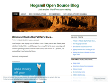 Tablet Screenshot of hogsmill.wordpress.com