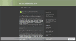 Desktop Screenshot of maxvalue.wordpress.com