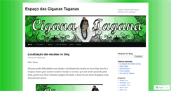 Desktop Screenshot of ciganatagana.wordpress.com