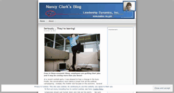 Desktop Screenshot of nancylclark.wordpress.com