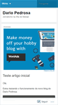 Mobile Screenshot of dariopedrosa.wordpress.com