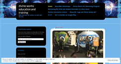 Desktop Screenshot of divineworks.wordpress.com