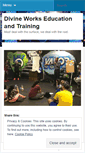 Mobile Screenshot of divineworks.wordpress.com