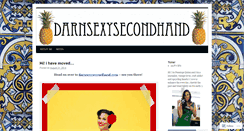 Desktop Screenshot of darnsexysecondhand.wordpress.com