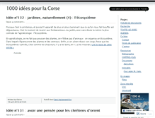 Tablet Screenshot of 1000ideespourlacorse.wordpress.com