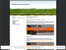 Tablet Screenshot of paz4colombia.wordpress.com