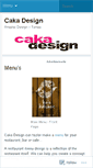 Mobile Screenshot of cakadesign.wordpress.com