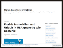 Tablet Screenshot of floridacapecoralinfo.wordpress.com