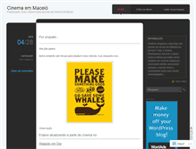 Tablet Screenshot of cinemaceio.wordpress.com
