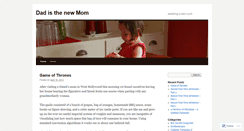 Desktop Screenshot of dadisthenewmom.wordpress.com