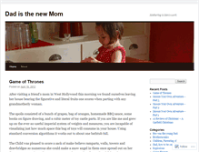 Tablet Screenshot of dadisthenewmom.wordpress.com