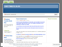 Tablet Screenshot of end1times.wordpress.com