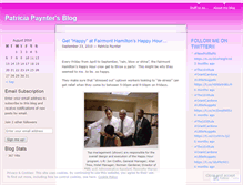 Tablet Screenshot of patriciapaynter.wordpress.com