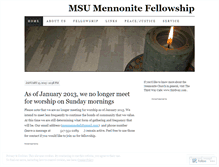 Tablet Screenshot of msumf.wordpress.com