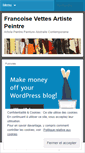 Mobile Screenshot of francoisevettes.wordpress.com